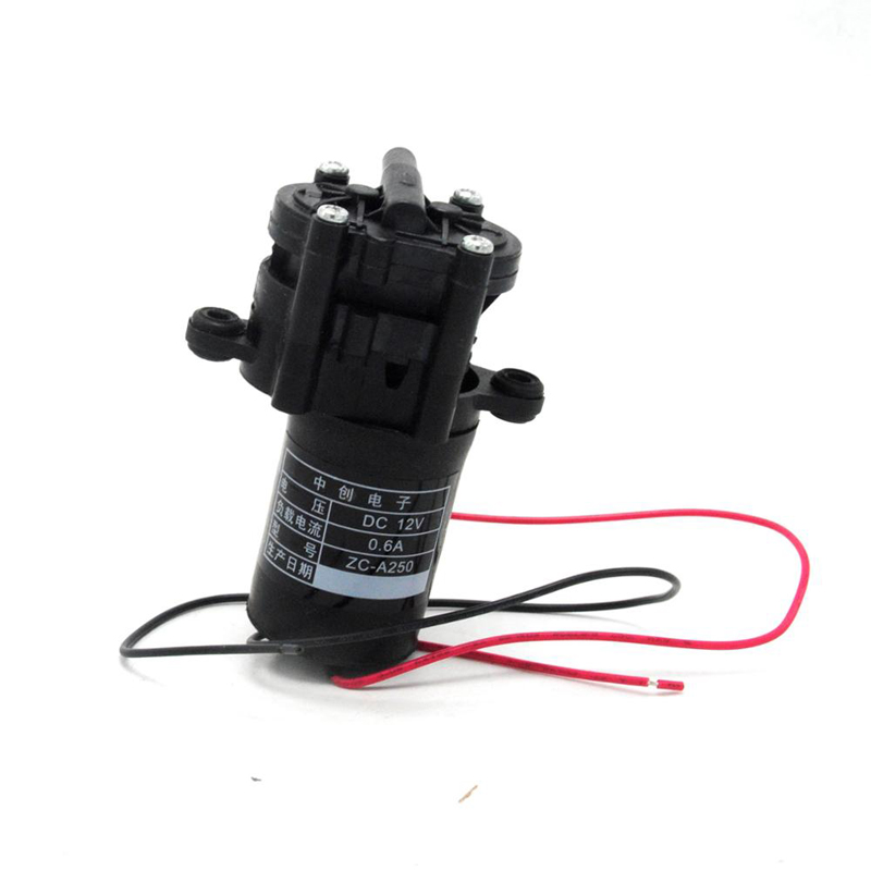 Mini Peristaltic Pump 12V - ZC-A250 Waterpomp Mini Tandwielpomp Zelfaanzuigend Corrosiebestendig