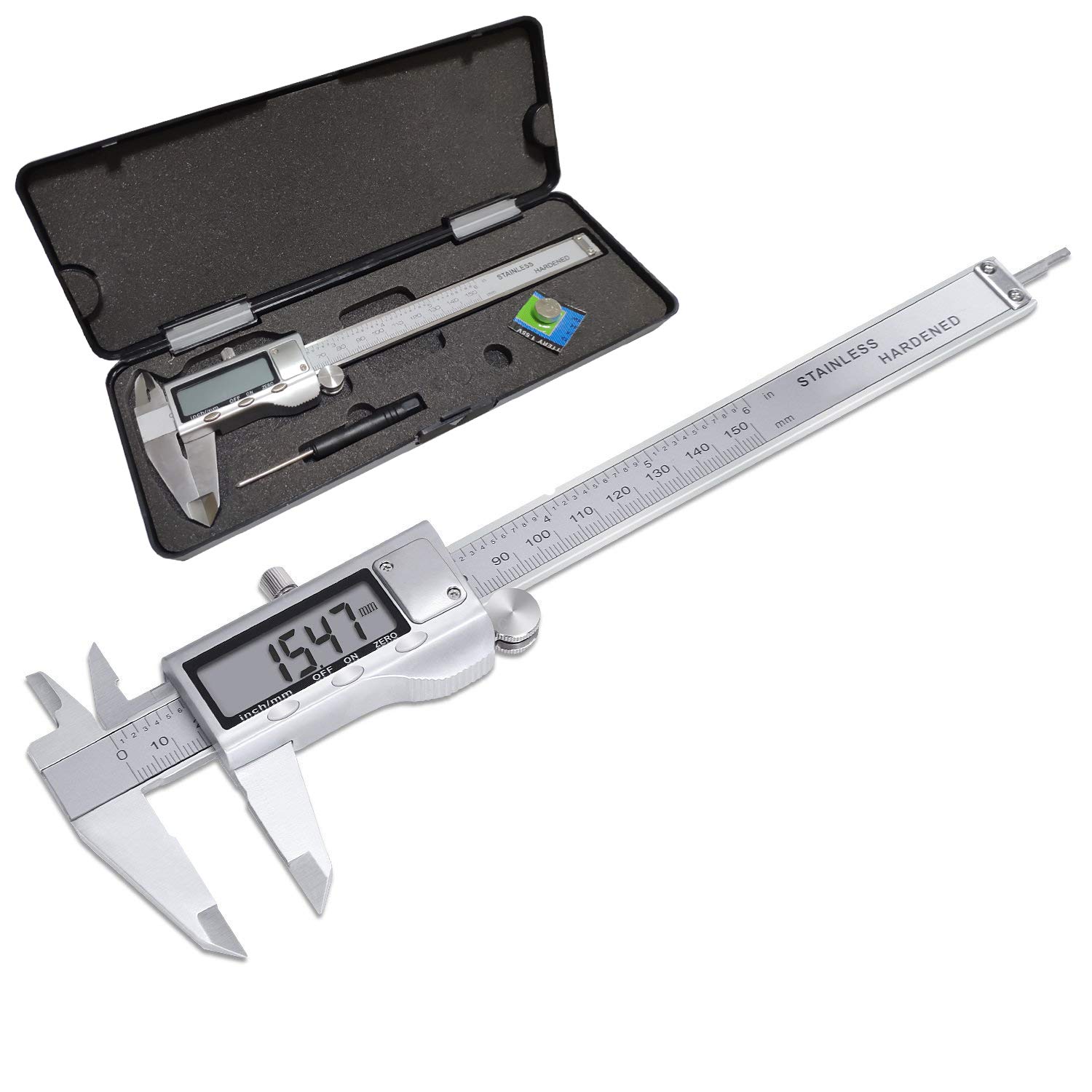 Metalen Digitale Remklauw 150/ - Digital Caliper 150Mm Stainless Steel recensie en prijs