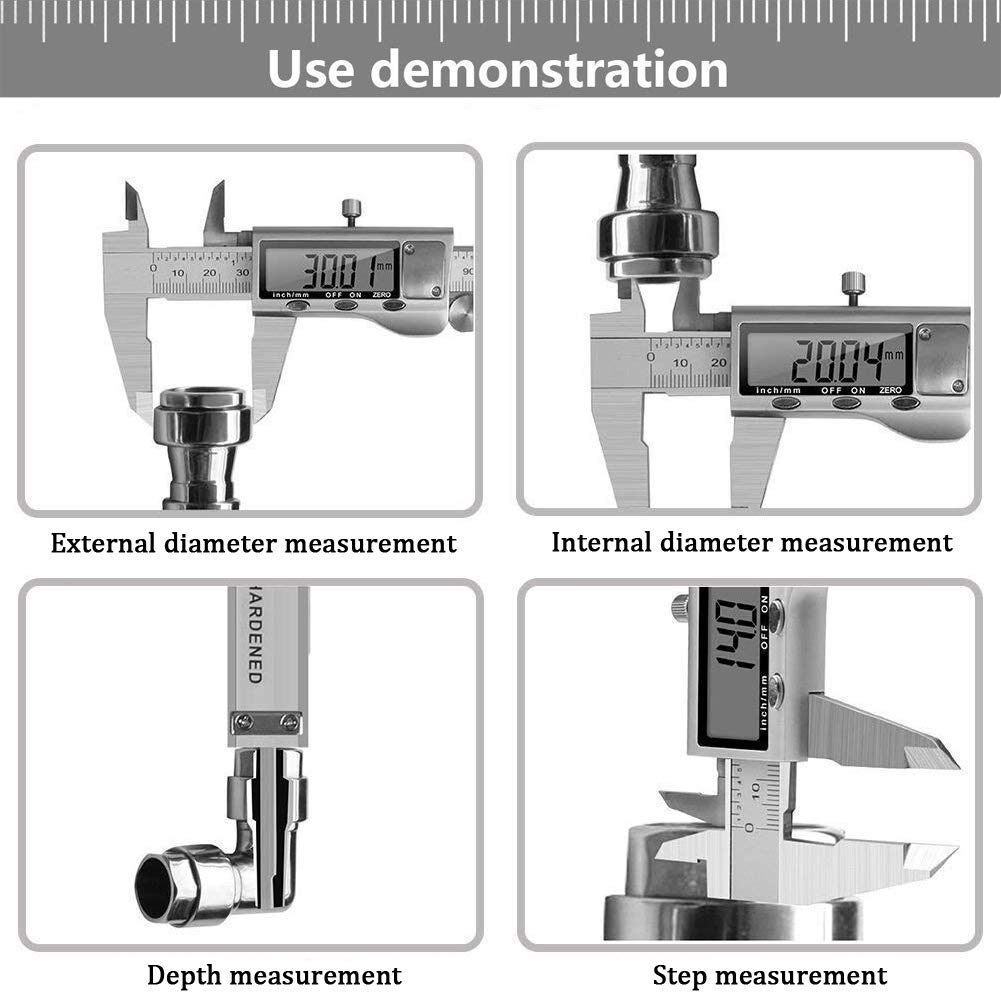Metalen Digitale Remklauw 150/ - Digital Caliper 150Mm Stainless Steel recensie en prijs