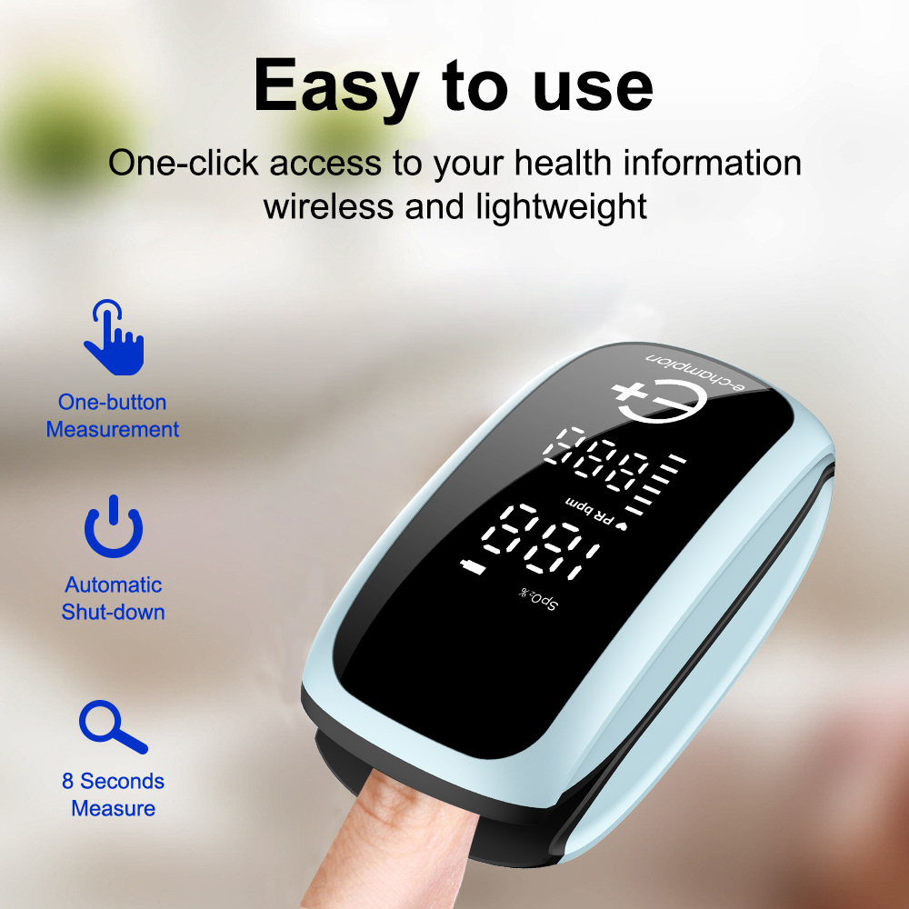 Digitale LED-display, oplaadba - Pulse Oximeter Fingertip Rechargeable recensie en prijs