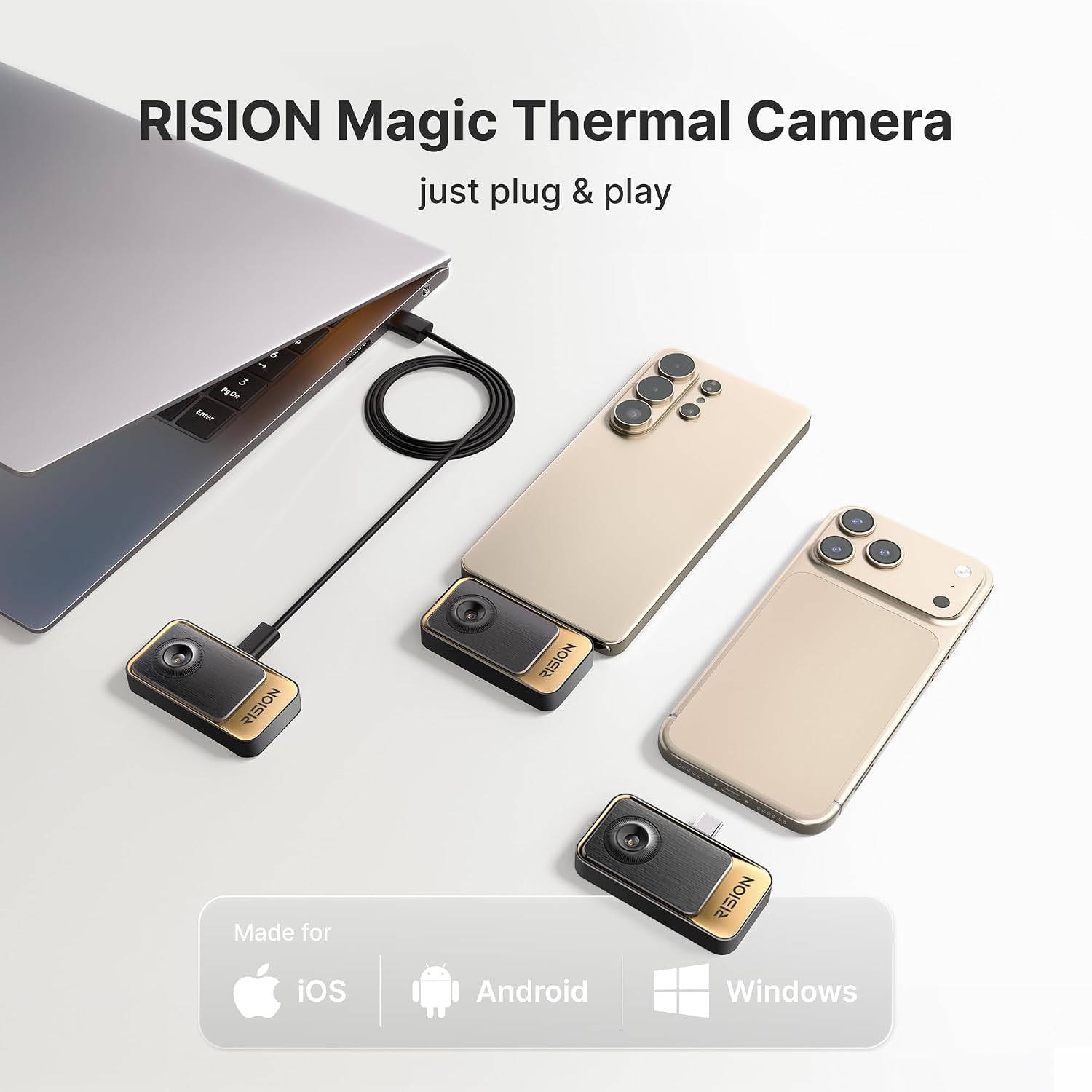 RISION Magic Thermische Camera - Thermal Imaging Camera Pcb Repair recensie en prijs