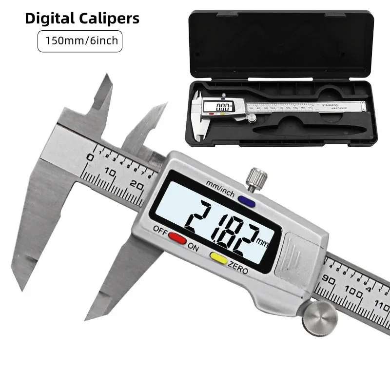 Meetinstrument Rvs Digitale Sc - Digital Caliper 150Mm Stainless Steel recensie en prijs